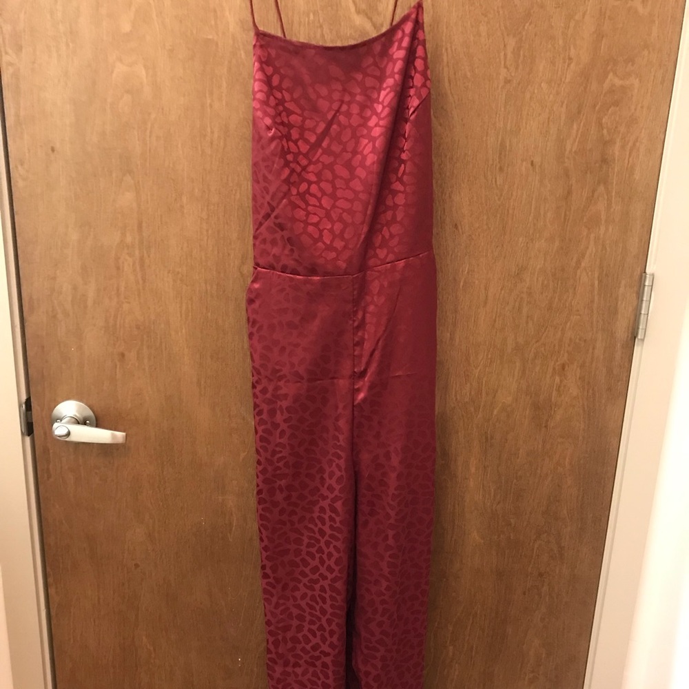 Urban Outfitters- size 2 red jumpsuit